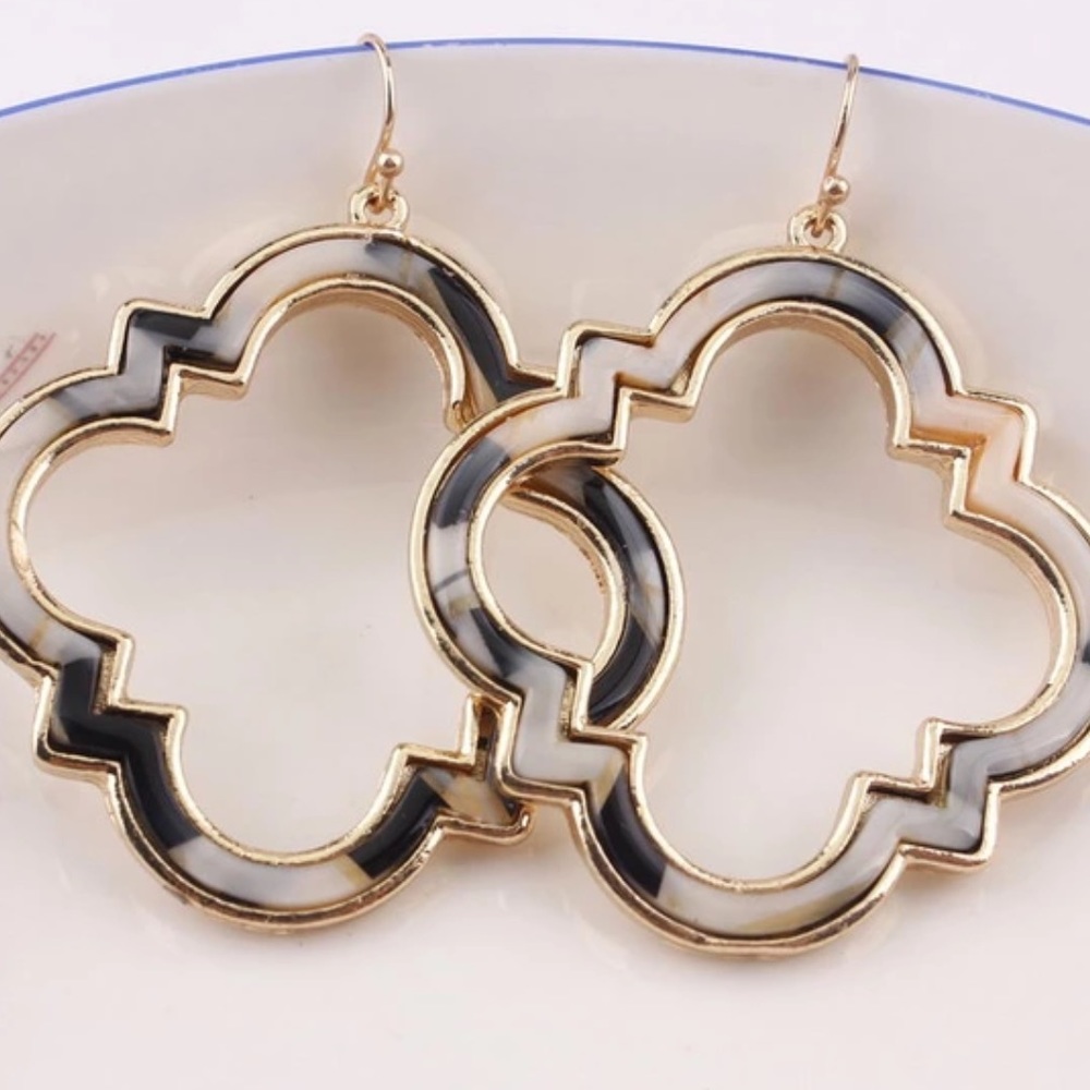 Quatrefoil Earrings